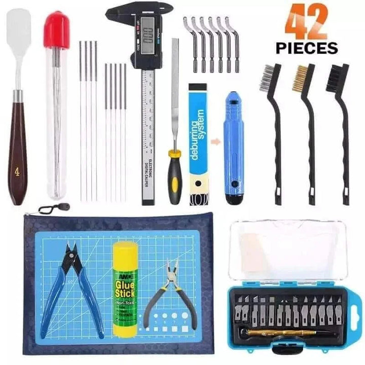 42 oder 34 teiliges 3D-Druck Tool Kit Werkzeug 3ddruckboss