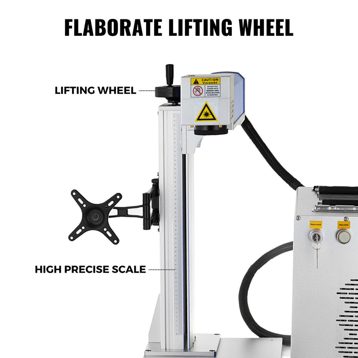 VEVOR 30W Faserlaser-Beschriftungsmaschine Laser 3ddruckboss